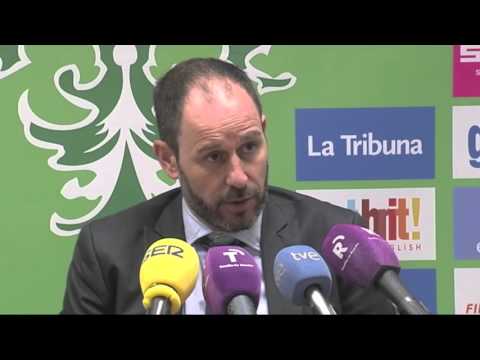 Jabi Luaces tras CD Toledo 1 - Gernika Club 0