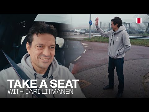TAKE A SEAT 🚗 with JARI LITMANEN | 'The love I have for Ajax is forever!' 🤍♥️🤍
