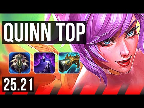 QUINN vs IRELIA (TOP) | 9 solo kills, 50k DMG, 1000+ games | NA Master | 25.21