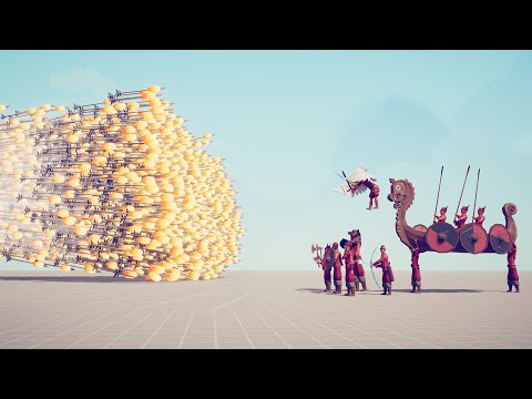 VIKING FACTION vs EVERY GOD - Totally Accurate Battle Simulator TABS