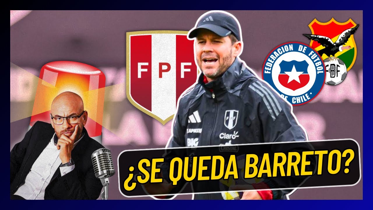 ¡EXCLUSIVA! ¿HASTA CUÁNDO SE QUEDÁRA MANUEL BARRETO COMO DT DE PERÚ?