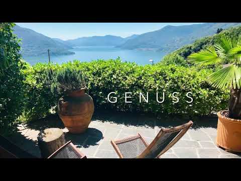 Privates Ferienhaus CASA GUSTO am Lago Maggiore in Brissago, Tessin,  Schweiz