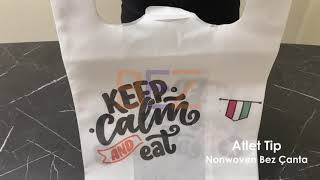 Atlet Tip Nonwoven Bez Çanta