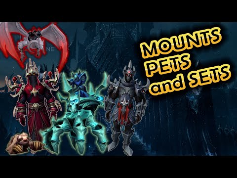 New Mounts, Pets and Transmog Shadowlanda 9.1