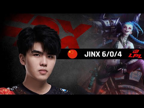 Highlights FPX Lwx with Jinx - LPL Spring 2022