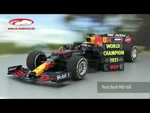 Minichamps 1:18 Max Verstappen Red Bull RB16B #33 winner Abu Minichamps 1:18 Max Verstappen Red Bull RB16B #33 winner Abu