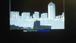 Flying Saucer over Malmoe Sweden. With sound - in Flash