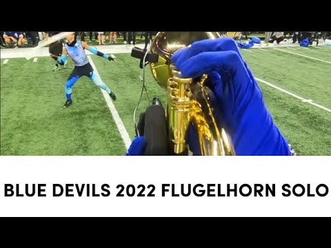 Blue Devils 2022 Tempus Blue Flugelhorn Solo Transcription- Alex Gifford