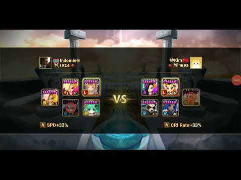 not really a kamikaze, I chanced psamathe runes from pure damage to acc slot 6