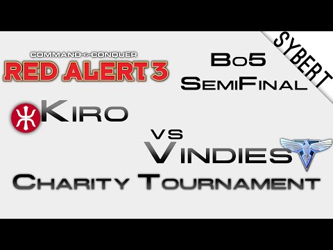 Kiro[E] vs Vindies[A] - Bo5 CT Semis - Red Alert 3