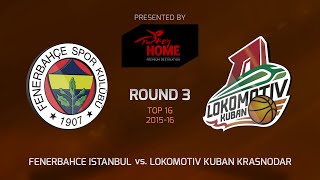 EuroLeague - Lokomotiv Kuban - Fenerbahce