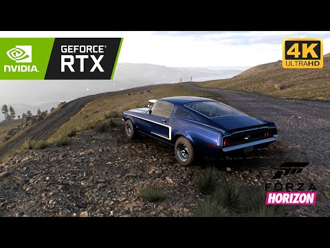 Forza horizon 5 1968 Mustang GT Fastback Logitech G29 4k Gameplay