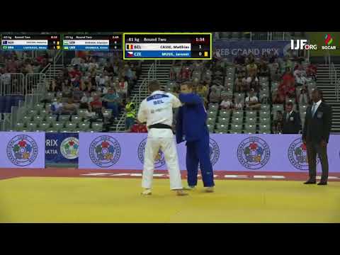 Zagreb 2018 2 K 81 kg Casse BEL Musil Jaromír CZE