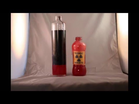 Toxic PCE is much heavier than water.