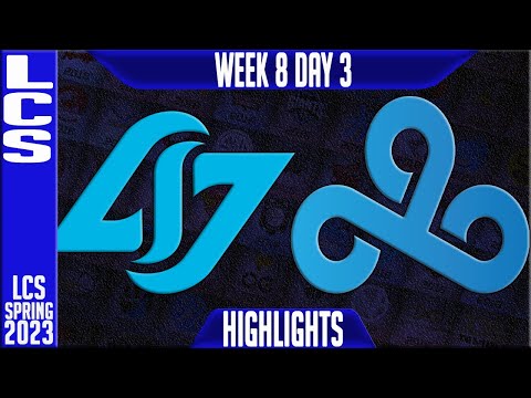 CLG vs C9 Highlights | LCS Spring 2023 W8D3 | Counter Logic Gaming vs Cloud9