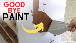 It was SHOCKING what was under this paint! Restoring PAINTED FURNITURE