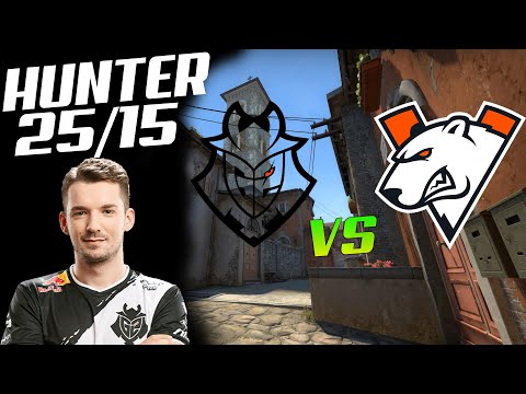 CSGO POV G2 HUNTER (25/15) VS VIRTUS PRO INFERNO DreamHack Masters Spring 2021 02.05.21!
