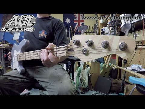 AGL Manatee-BP Bass, mit Golden Sparkle Schaltung