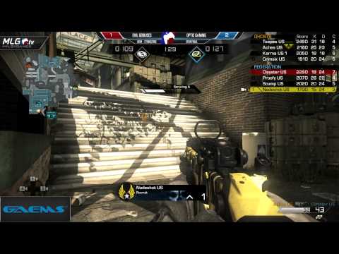 OpTic Gaming vs Evil Geniuses - Game 4 - Semi Final 2 - #MLGXGames