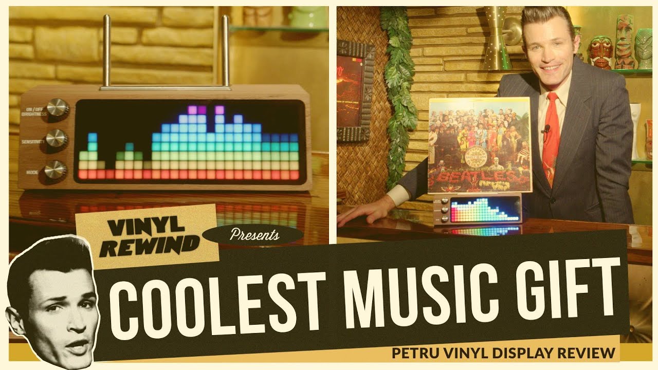 Coolest Music Gift - Petru Record LED Display Stand review