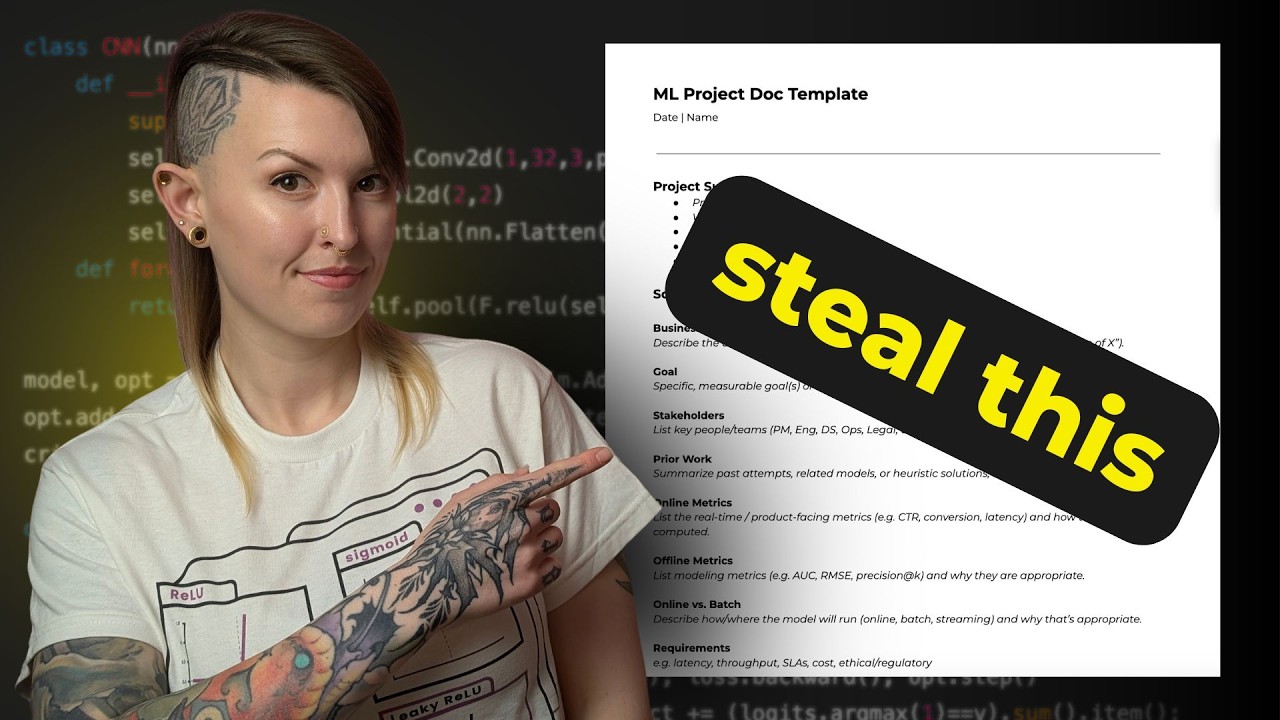 Steal My Machine Learning Project Template