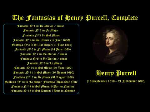 Fantasias for the Viols 1680.  Henry Purcell. Hespèrion XX, Jordi Savall