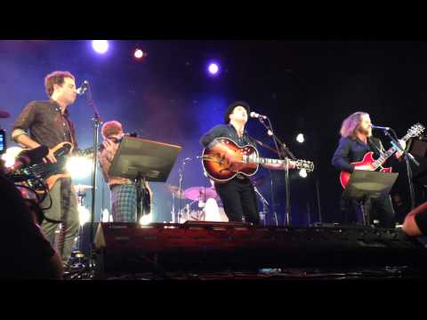 Johnny Depp Plays Guitar with The New Basement Tapes - LIVE - "Kansas City"
