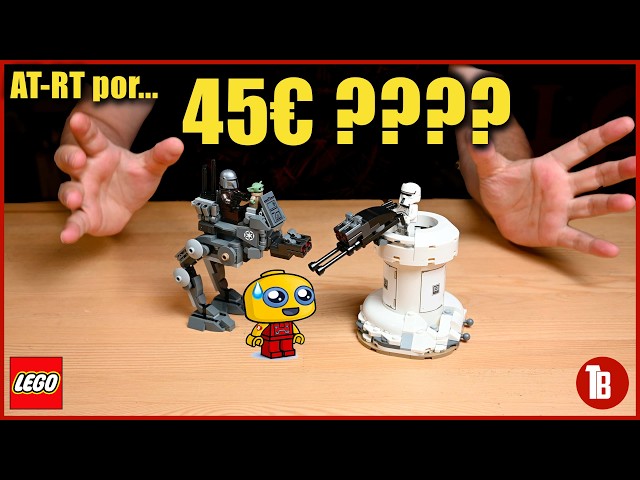 Vídeo relacionado con LEGO Star Wars 75444 Ataque del AT-RT de Juguete - Kit de Maquetas con Caminante Imperial, Torre, Minifigura del Mandaloriano y Figura de Grogu - Regalo de Cumpleaños para Niños y Niñas de 7+ Años