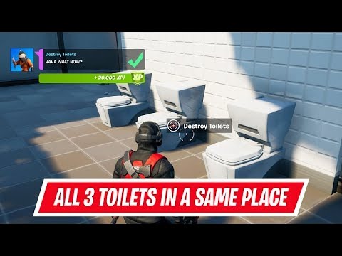 Destroy Toilet Locations Week 3 Challenge Guide