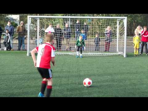 Olympia F1 vs Feyenoord F5 - de penalty's