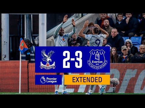 Resumen de Crystal Palace vs Everton Matchday 12