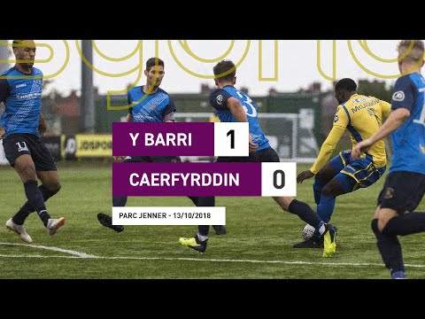 Y Barri 1-0 Caerfyrddin || Uwch Gynghrair Cymru
