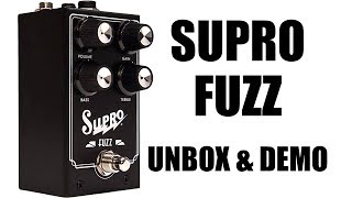 Video thumbnail for Supro Fuzz - Unbox & Demo by thejay (Big Battle Bear)