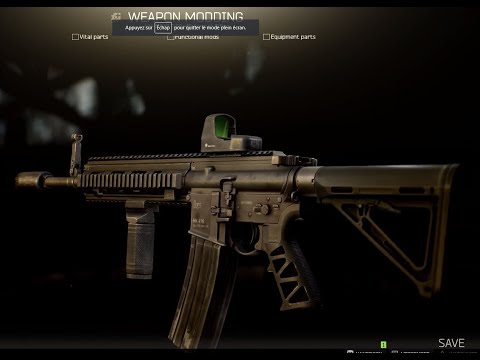 Fast modding a HK416 for Tarkov