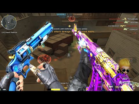 Crossfire QQ ( Đột Kích ) 2.0 : AK47 God Of War VIP - Hero Mode X - Zombie V4