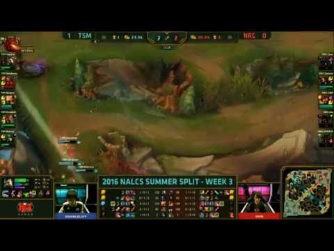 NRG vs TSM highlights Game 2 NA LCS 2016 Summer W3D3 NRG vs Team Solo Mid