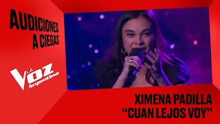 Ximena Padilla - &quot;Cuán lejos voy&quot; - Audiciones a ciegas - La Voz Argentina 2025