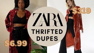 ZARA THRIFTED DUPES: LOOK FOR LESS Fall 2020