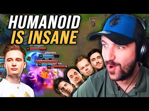HUMANOID REFUSES TO MISS WORLDS - FNC vs AST | LEC Summer 2023 w/ The Boys
