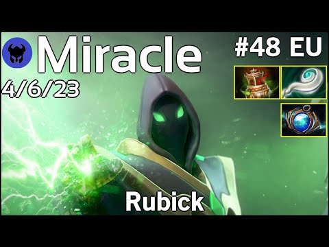 Support Miracle [Liquid] plays Rubick!!! Ward spots shown! Dota 2 7.21