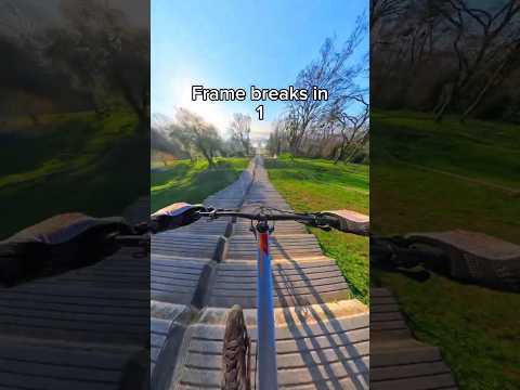 That wasnt planned #bike #mtb