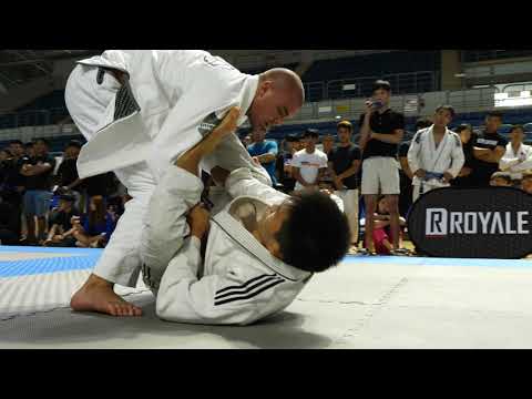 Mat 1&2 36 Conner Deangelis v 박지환 브라운 벨트 남성부 어덜트 앱솔 (리그로얄11 부산 주짓수 대회 2019)