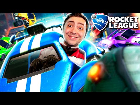 alanzoka jogando modos divertidos no Rocket League
