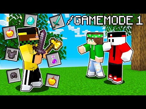 CACCIA ALL' UOMO MA sono il CACCIATORE IN CREATIVA! - Minecraft ITA