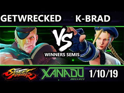 F@X 284 SFV - geTwreCked (Ed) Vs. K-Brad (Cammy) Street Fighter V Winners Semis
