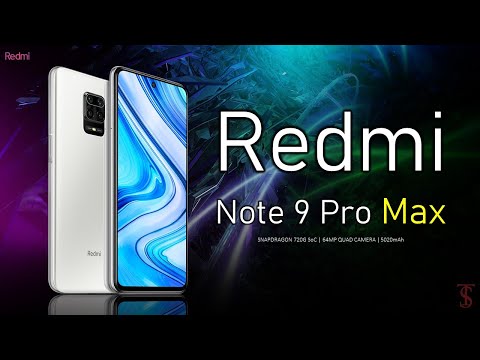 Redmi Note 9 Pro max Price, Official Look, Camera, Specifications, Features and Availability Details