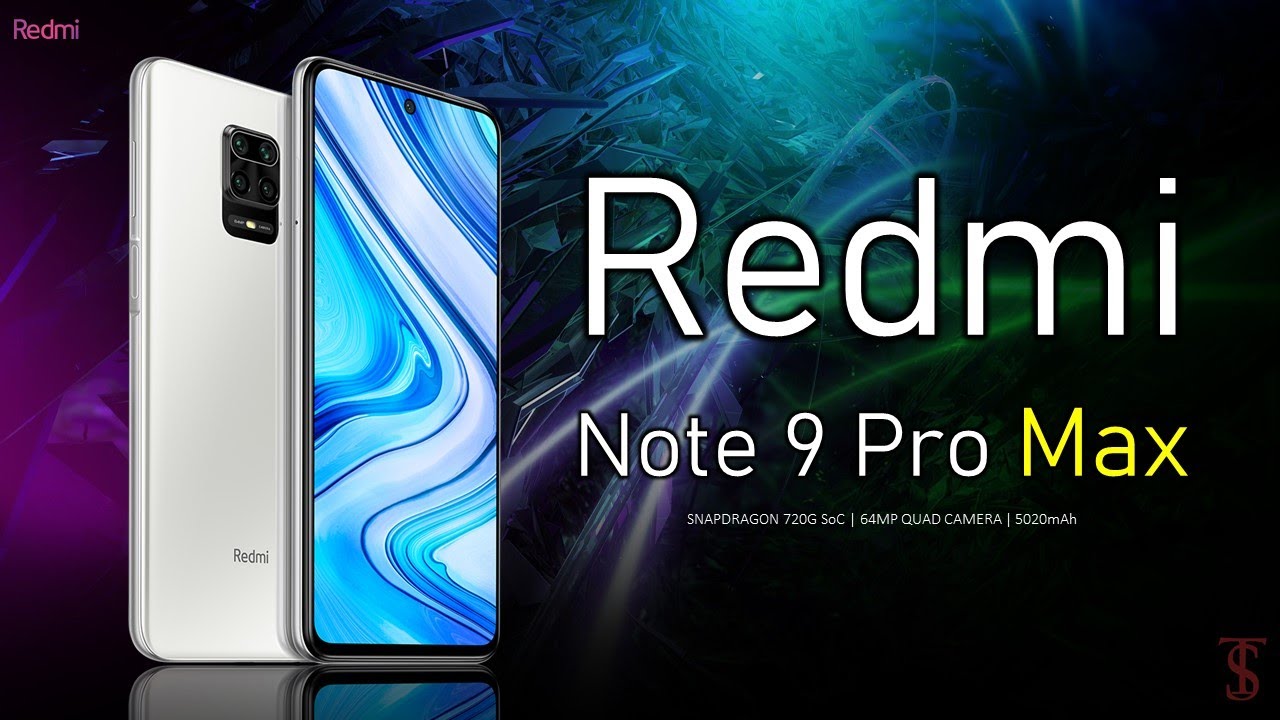 Redmi Note 9 Pro max Price, Official Look, Camera, Specifications, Features and Availability Details