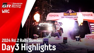 TGR-WRT Rally Sweden 2024 - Day 3 Highlights