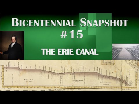 Bicentennial Snapshot No 15 - Erie Canal