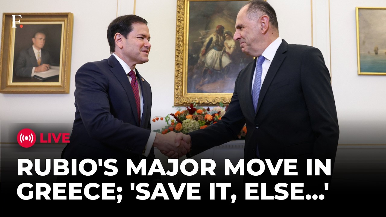 Marco Rubio In Greece LIVE: US State Secy's Major Announcement Amid Russia Threat For Europe